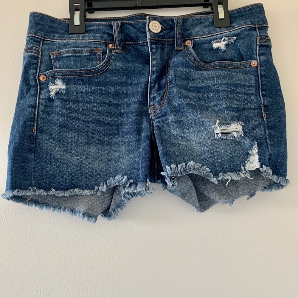 American Eagle Super Stretch Midi Shorts